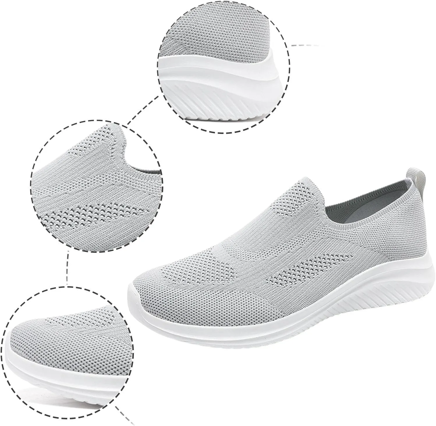 Men's Fashion Sneakers Men's Shoes Slip on Shoe for Men Walking Shoe for Men Comfortable Running Trail Sneaker
