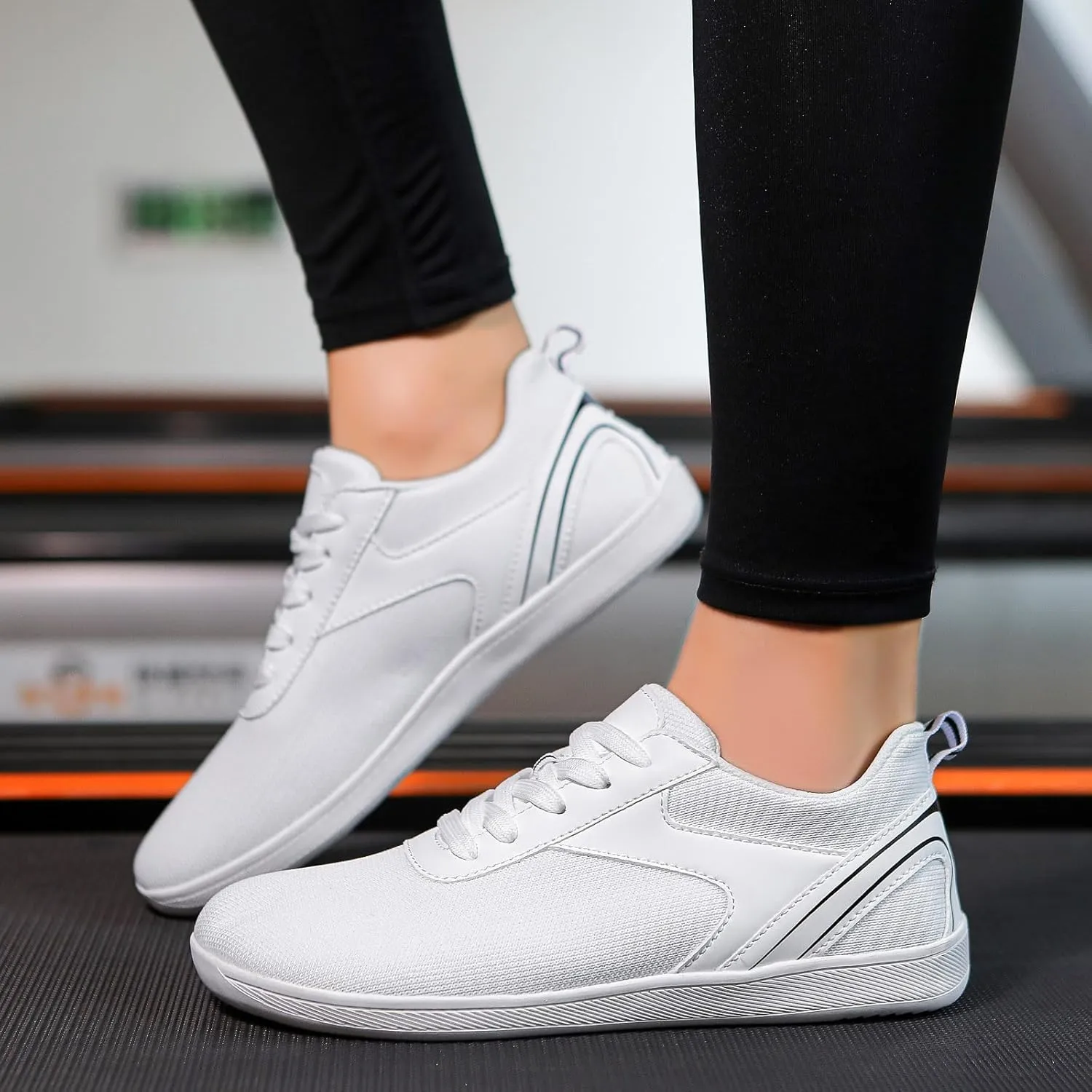 Men's Lace Up Memory Foam Sneakers Comfortable Breathable Stretch Canvas Slip on Sneaker Comfort Jogging Shoes