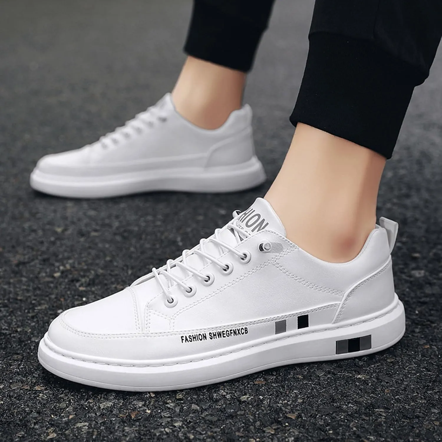 Men's Lightweight Cushion Sneakers Recovery Air Athletic Running Tennis Shoe Breathable Diabetic Shoes for Men