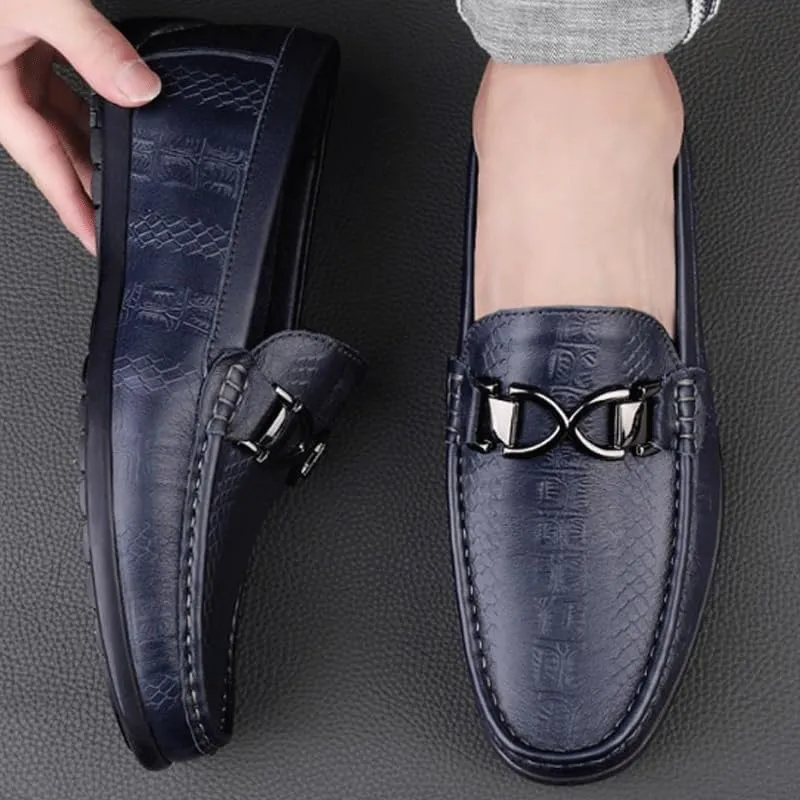 Men's Oxford Shoes Business Casual Shoes Leather Loafers Fashion Sneakers Driving Shoes for Office Classic Party Shoes
