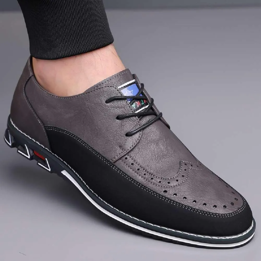 Mens Oxford Shoes Lace Up Business Casual Shoes Comfort Men's Fashion Dress Sneakers Formal Shoes for Men