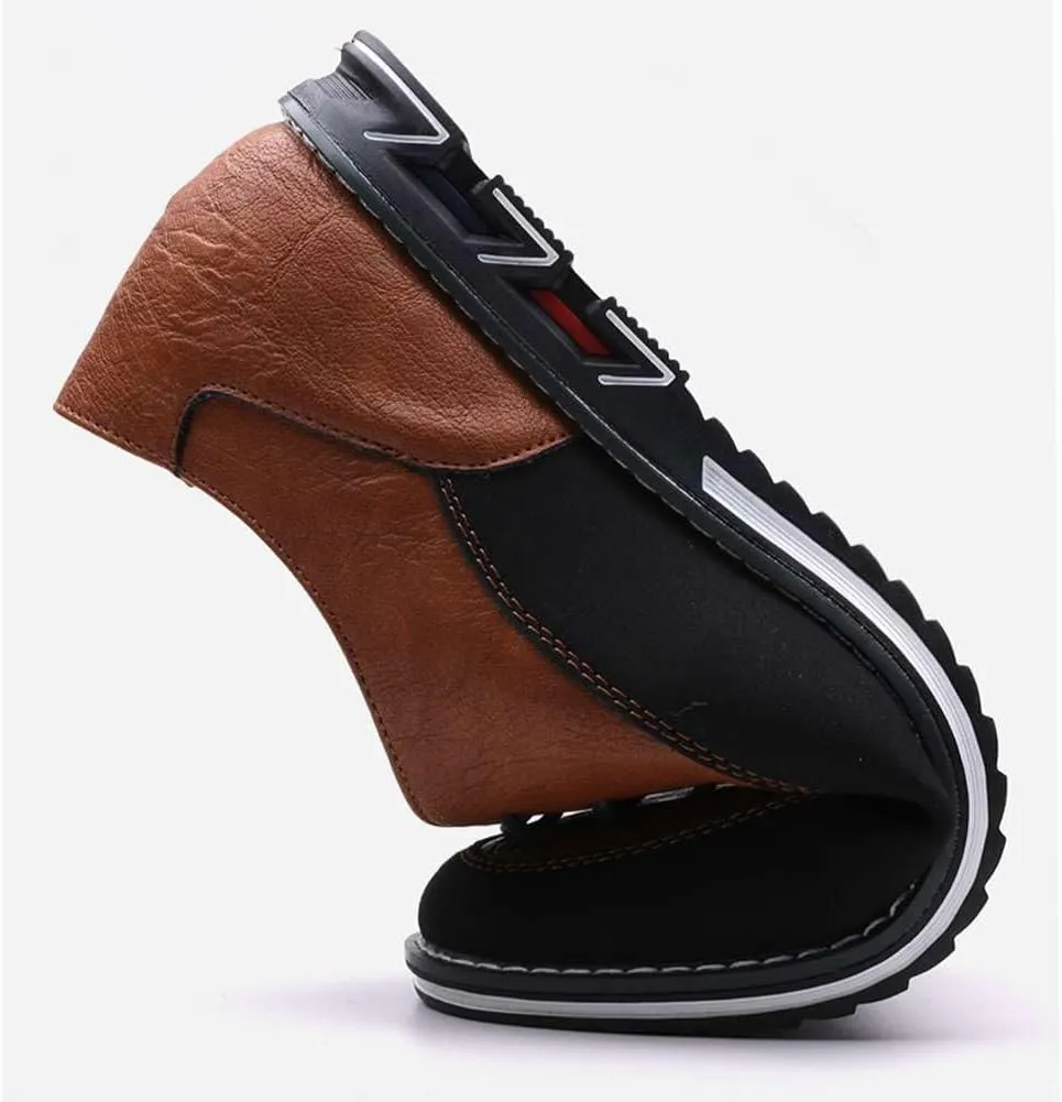 Mens Oxford Shoes Lace Up Business Casual Shoes Comfort Men's Fashion Dress Sneakers Formal Shoes for Men