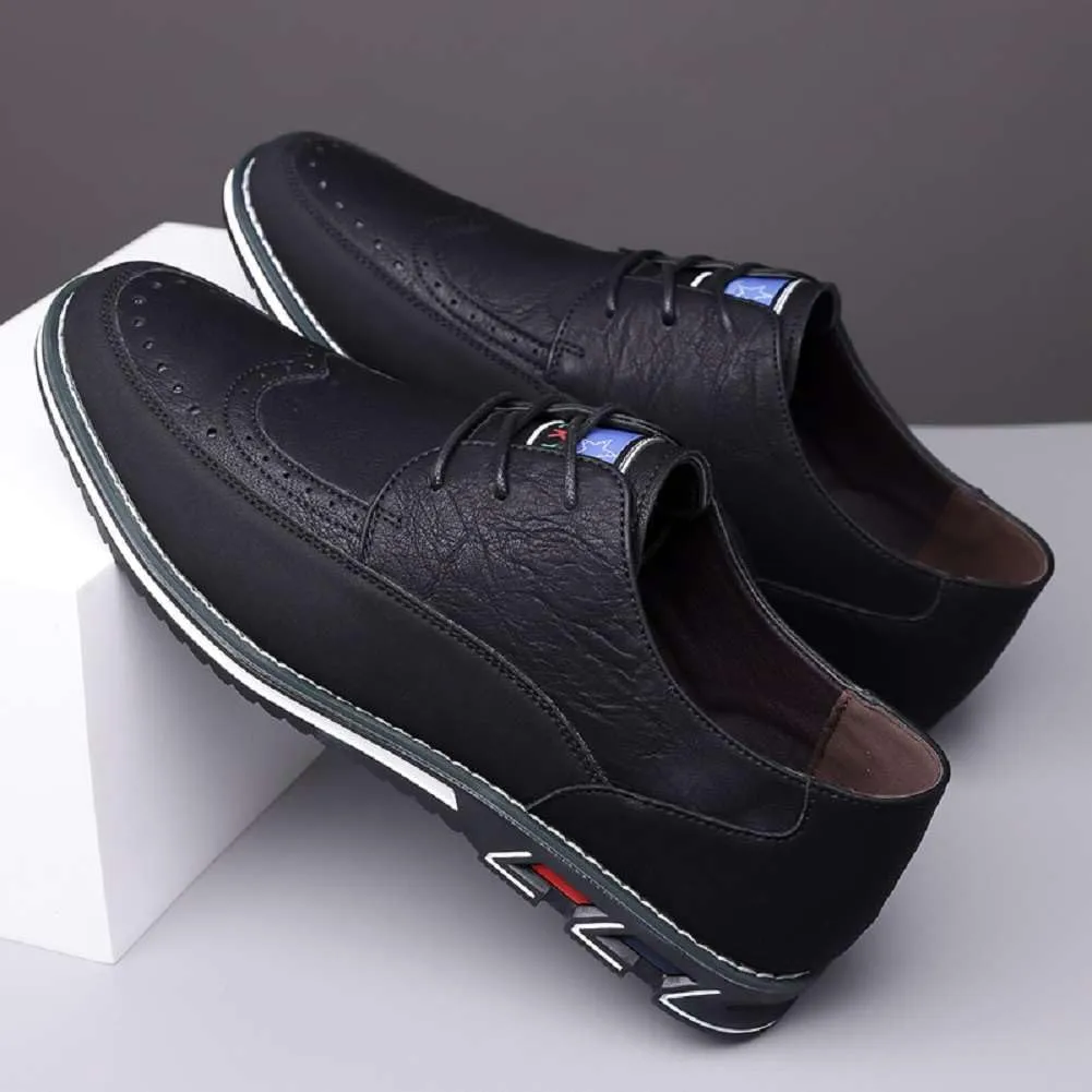 Mens Oxford Shoes Lace Up Business Casual Shoes Comfort Men's Fashion Dress Sneakers Formal Shoes for Men