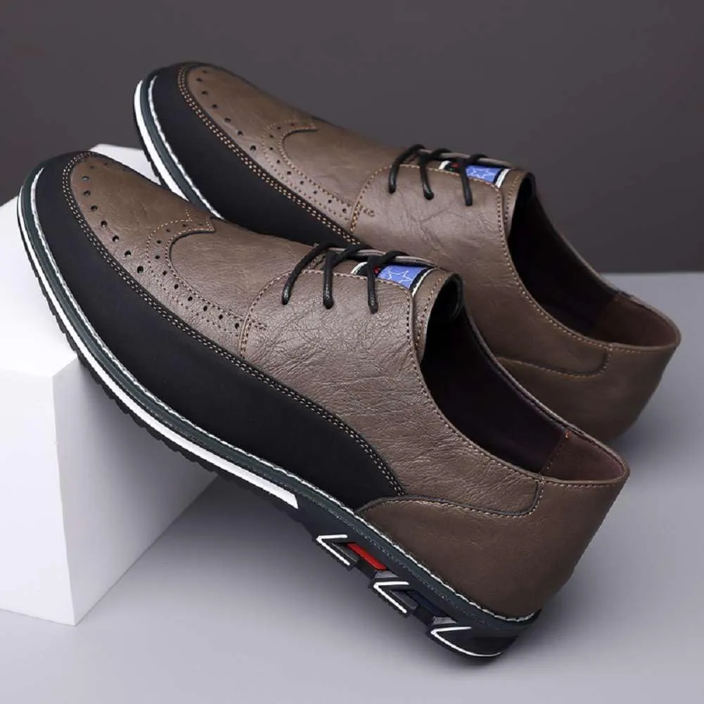Mens Oxford Shoes Lace Up Business Casual Shoes Comfort Men's Fashion Dress Sneakers Formal Shoes for Men
