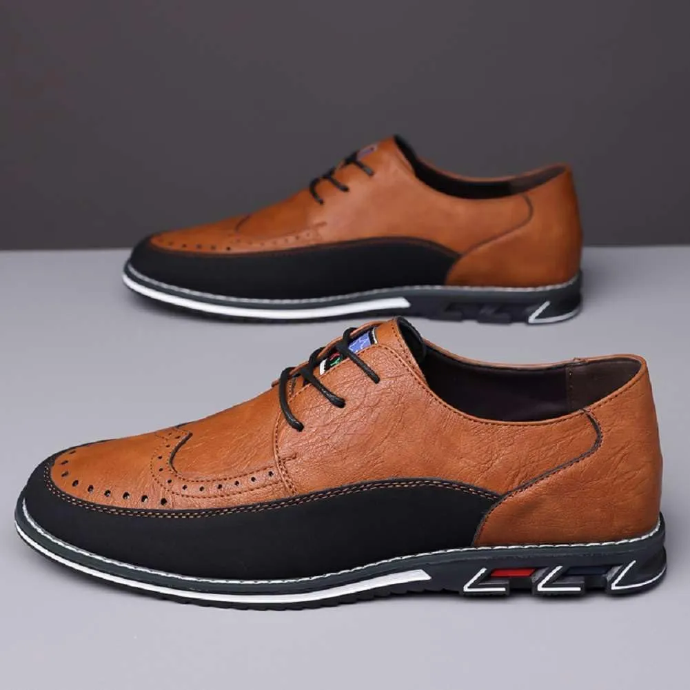 Mens Oxford Shoes Lace Up Business Casual Shoes Comfort Men's Fashion Dress Sneakers Formal Shoes for Men