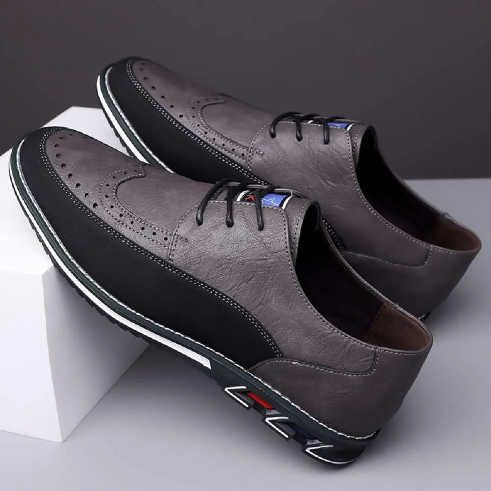Mens Oxford Shoes Lace Up Business Casual Shoes Comfort Men's Fashion Dress Sneakers Formal Shoes for Men