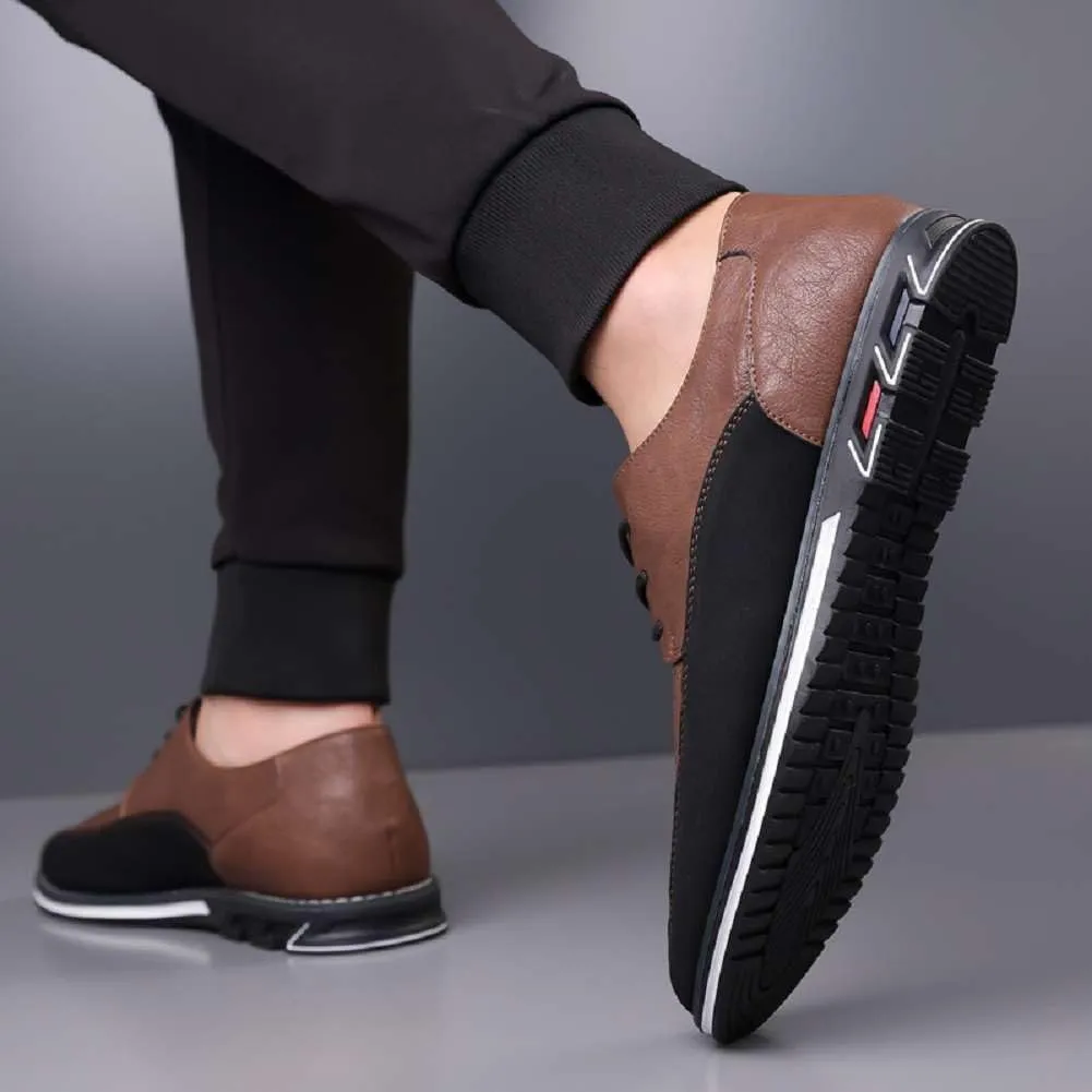 Mens Oxford Shoes Lace Up Business Casual Shoes Comfort Men's Fashion Dress Sneakers Formal Shoes for Men