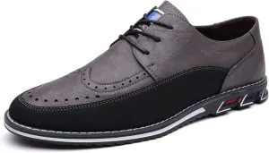 Mens Oxford Shoes Lace Up Business Casual Shoes Comfort Men's Fashion Dress Sneakers Formal Shoes for Men