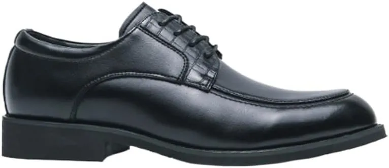 Mens Oxfords Fashion Pointed Toe Lace Up Lug Sole Business Office Dress Shoes for Daily Walking Shoes