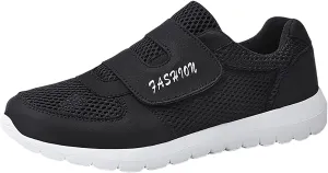 Men's Reathable Stretch Canvas Shoes Lightweight Sport Gym Jogging Walking Sneaker Lightweight Minimalist Shoes