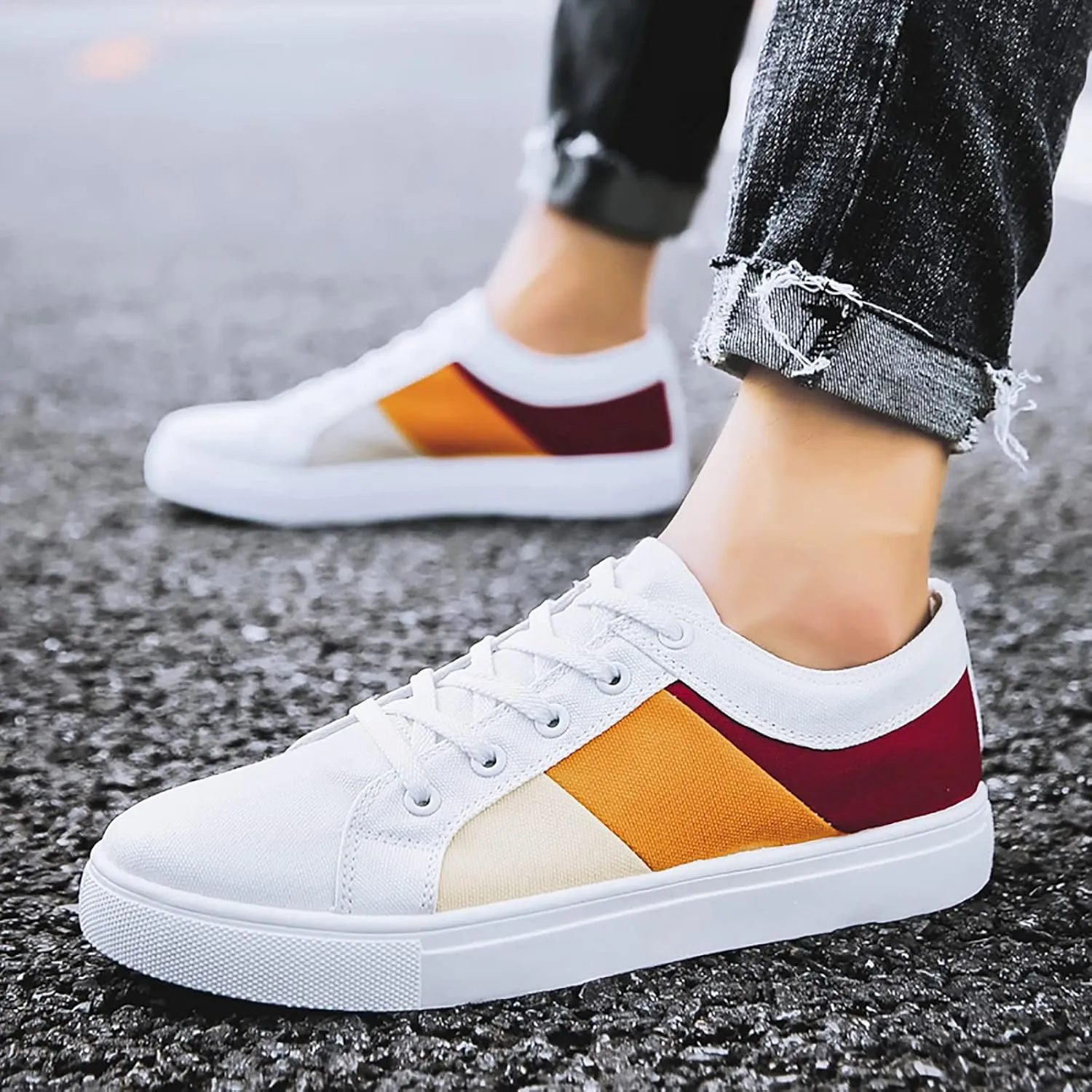 Mens Shoes Men's Slip on Shoes Men's Comfortable Walking Shoes Tennis Comfortable Mens Dress Sneakers