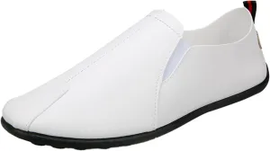 Mens Slip-on Flats Loafers Casual Shoes Casual Penny Driving Loafers Comfortable Leather Stitched Slip On Boat Shoes for Men