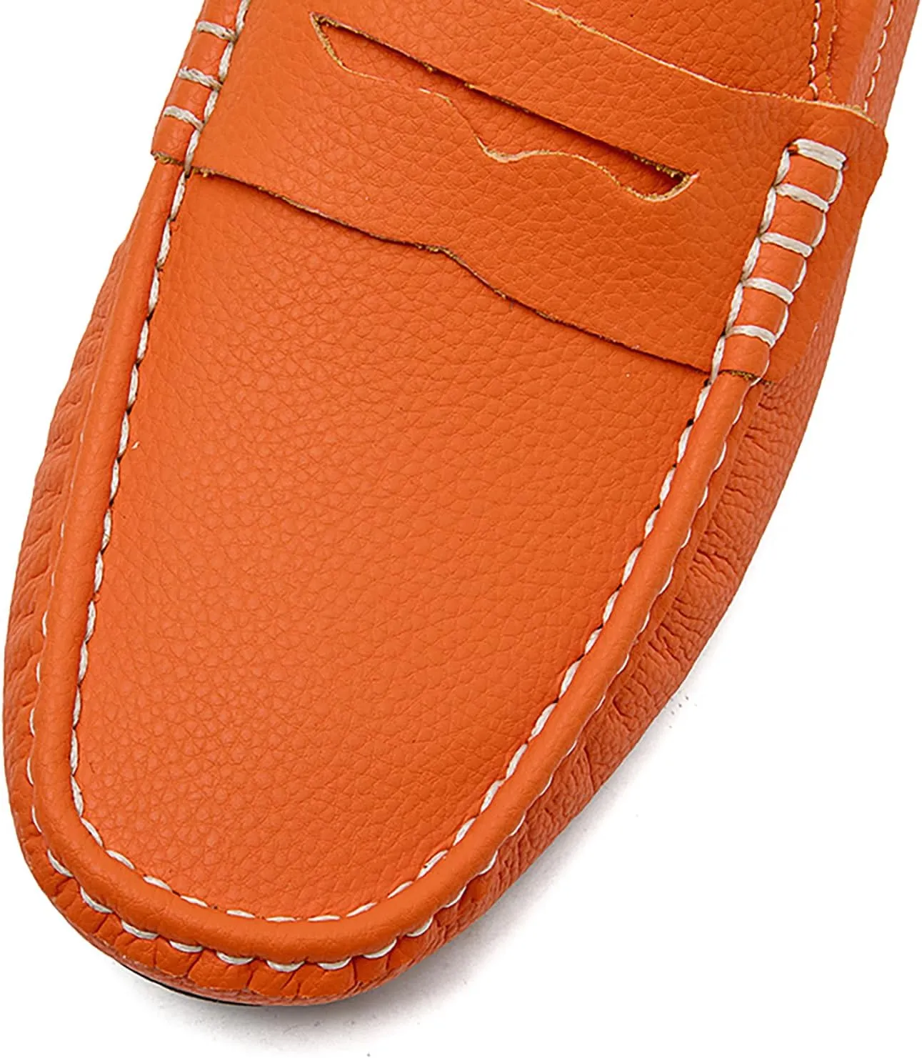 Men's Slip-On Leather Loafers, Stylish Business Casual Shoes