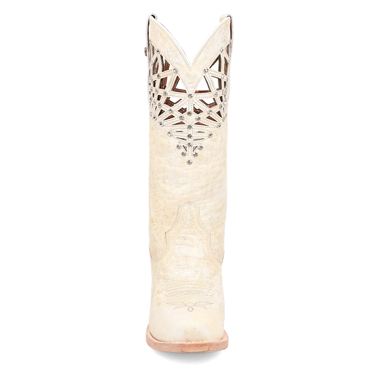 MILEY ALL LEATHER BONE