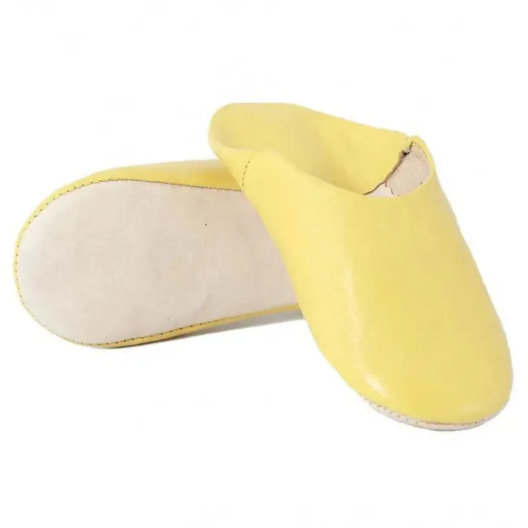 Moroccan Leather Slippers