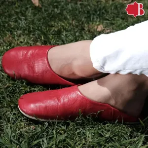 Moroccan Leather Slippers