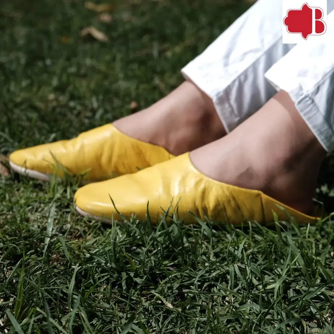 Moroccan Leather Slippers
