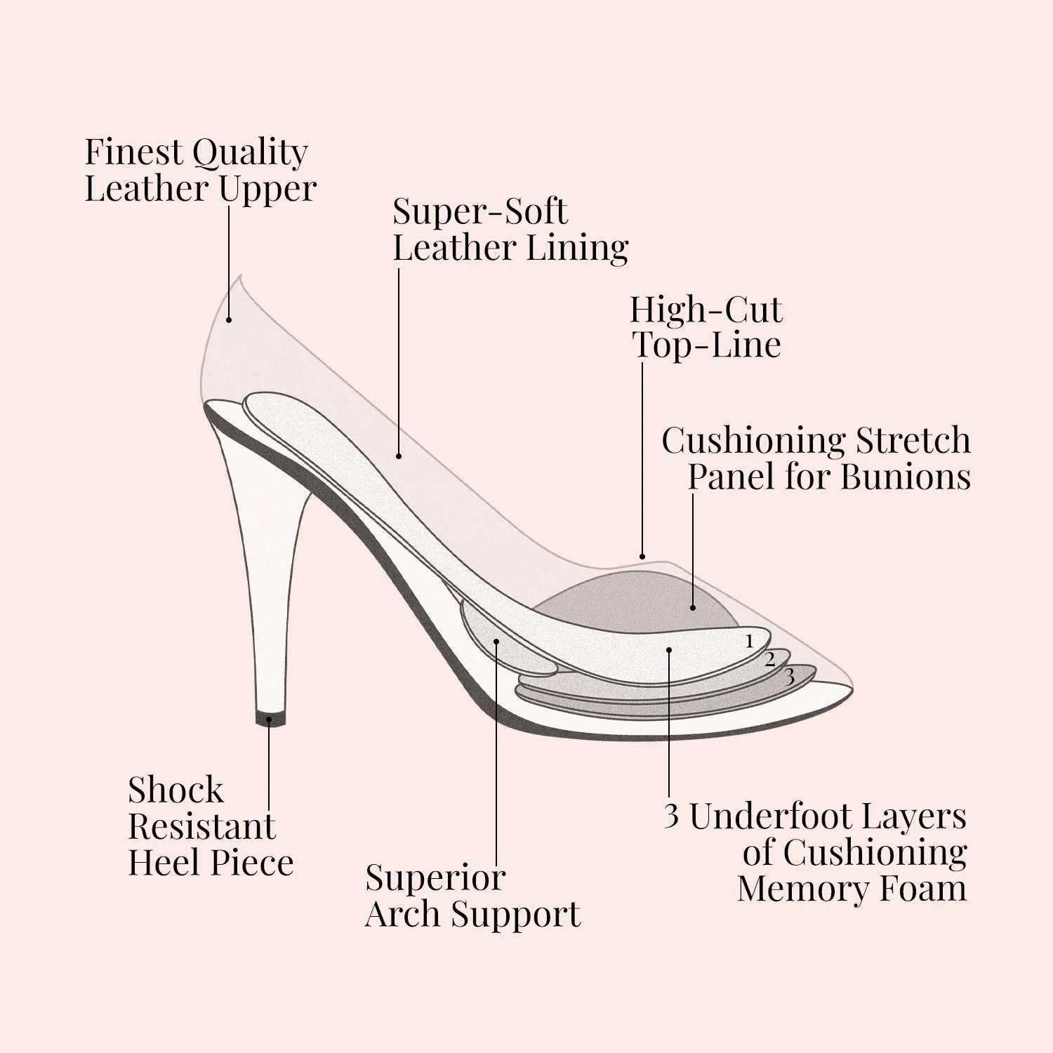 Nancy: Camel & Black Leather