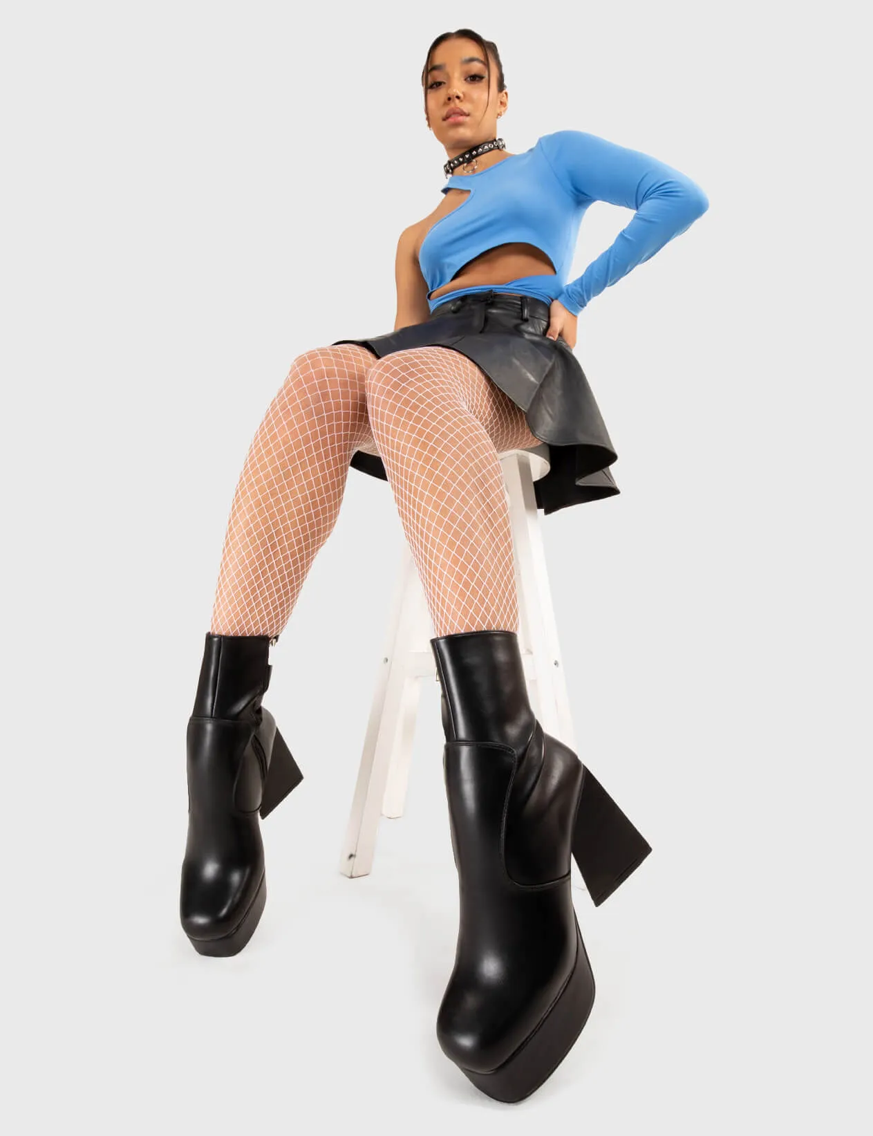 Never Simple Platform Ankle Boots