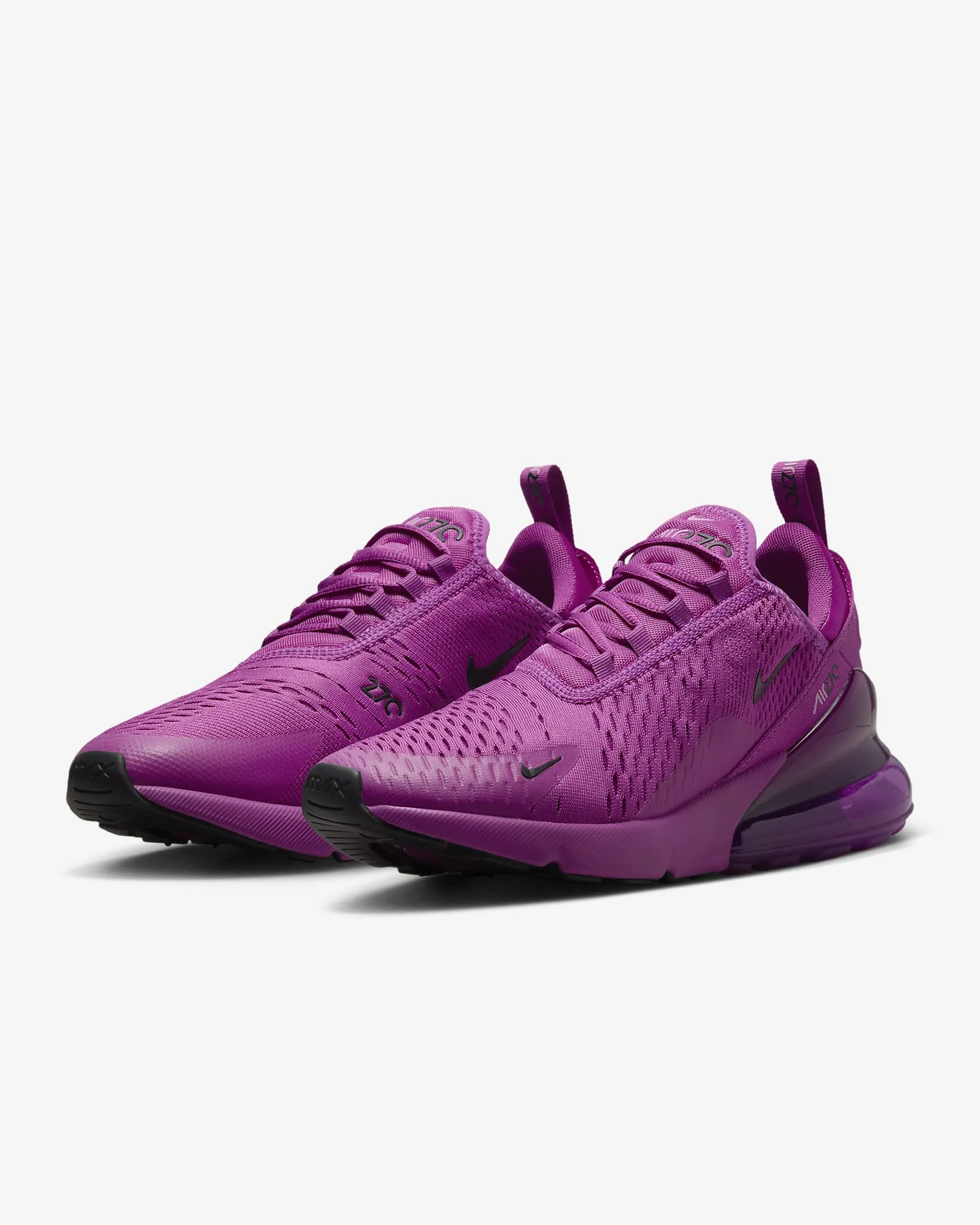 Nike Women's Air Max 270 Shoes - Hot Fuchsia / Beyond Pink / Black
