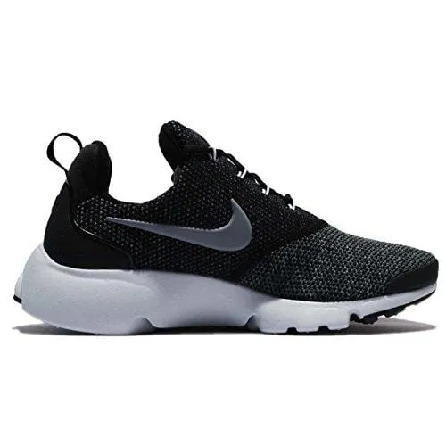 Nike Womens Presto Fly Low Top Lace Up, Black, Size 8.5