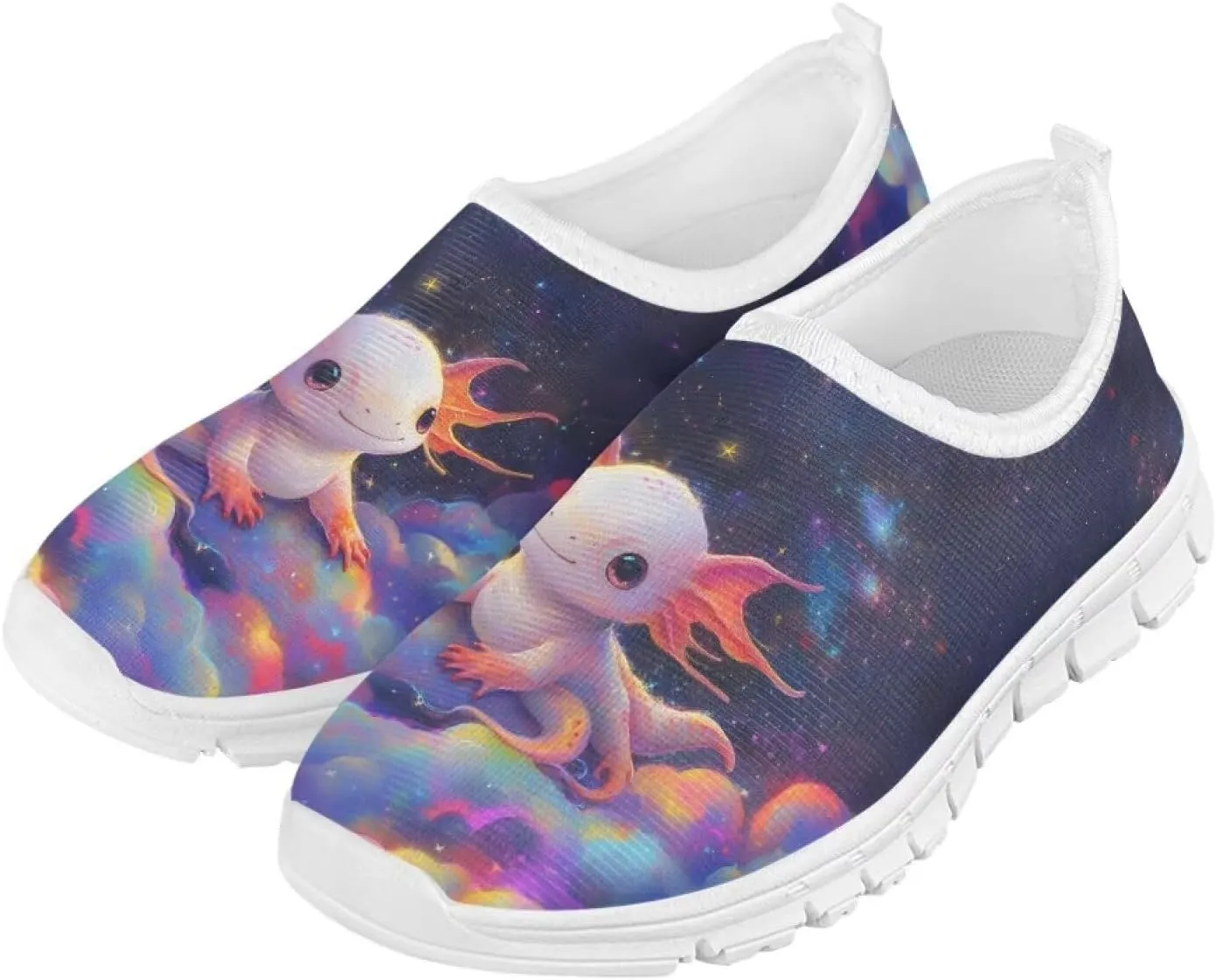 Novelty Boys Slip On Sneakers Moon Shoes Soft Comfy Kids Casual Shoes