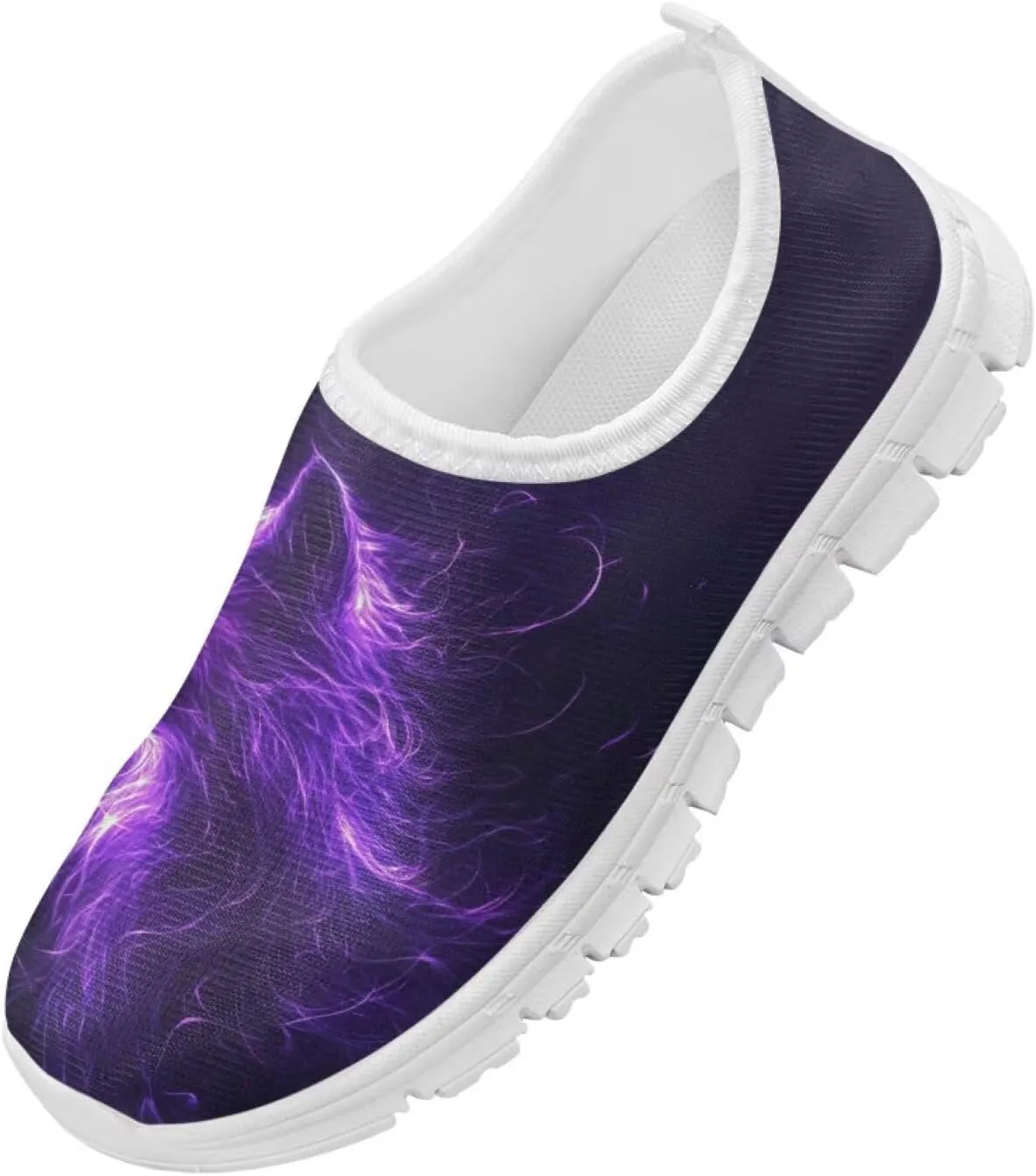 Novelty Boys Slip On Sneakers Moon Shoes Soft Comfy Kids Casual Shoes