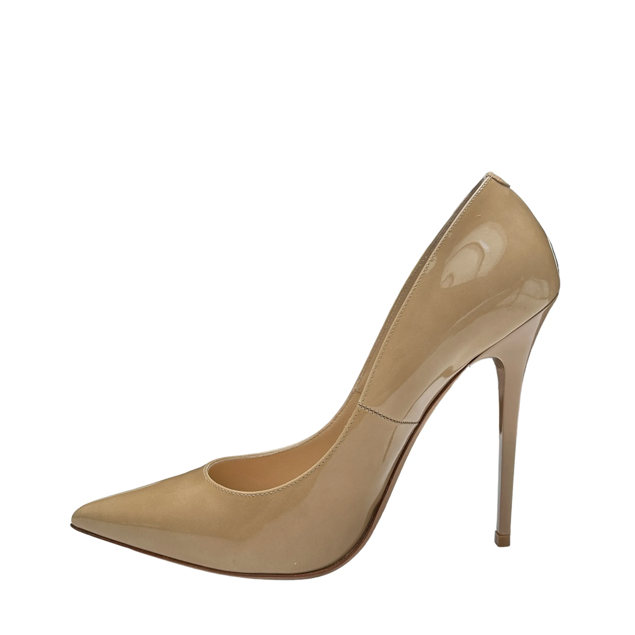 Nude Patent Heels - 8.5