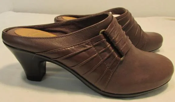 Nurture Brown Mabel Mule Clogs