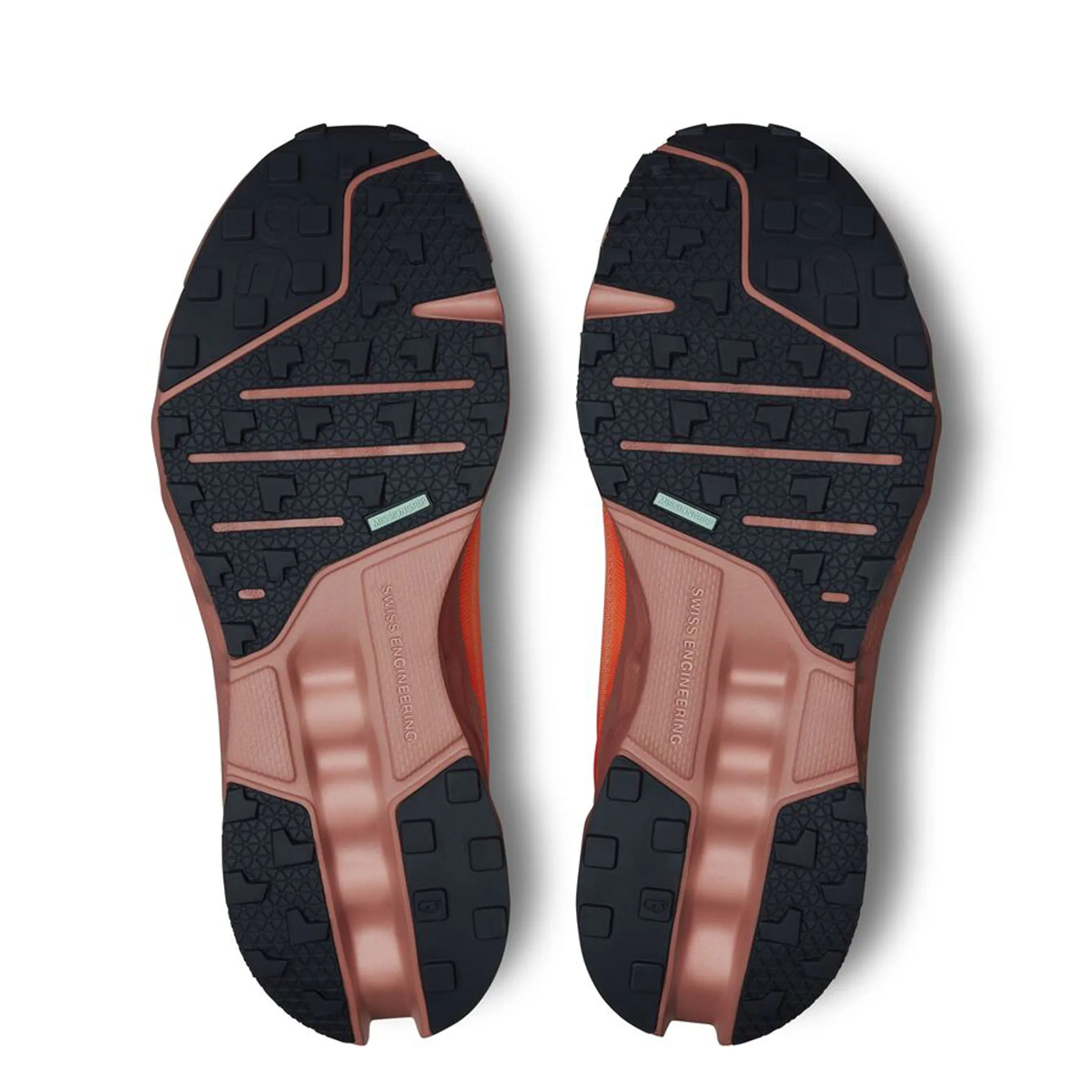 On Cloudsurfer Trail Women's Flame  Dustrose