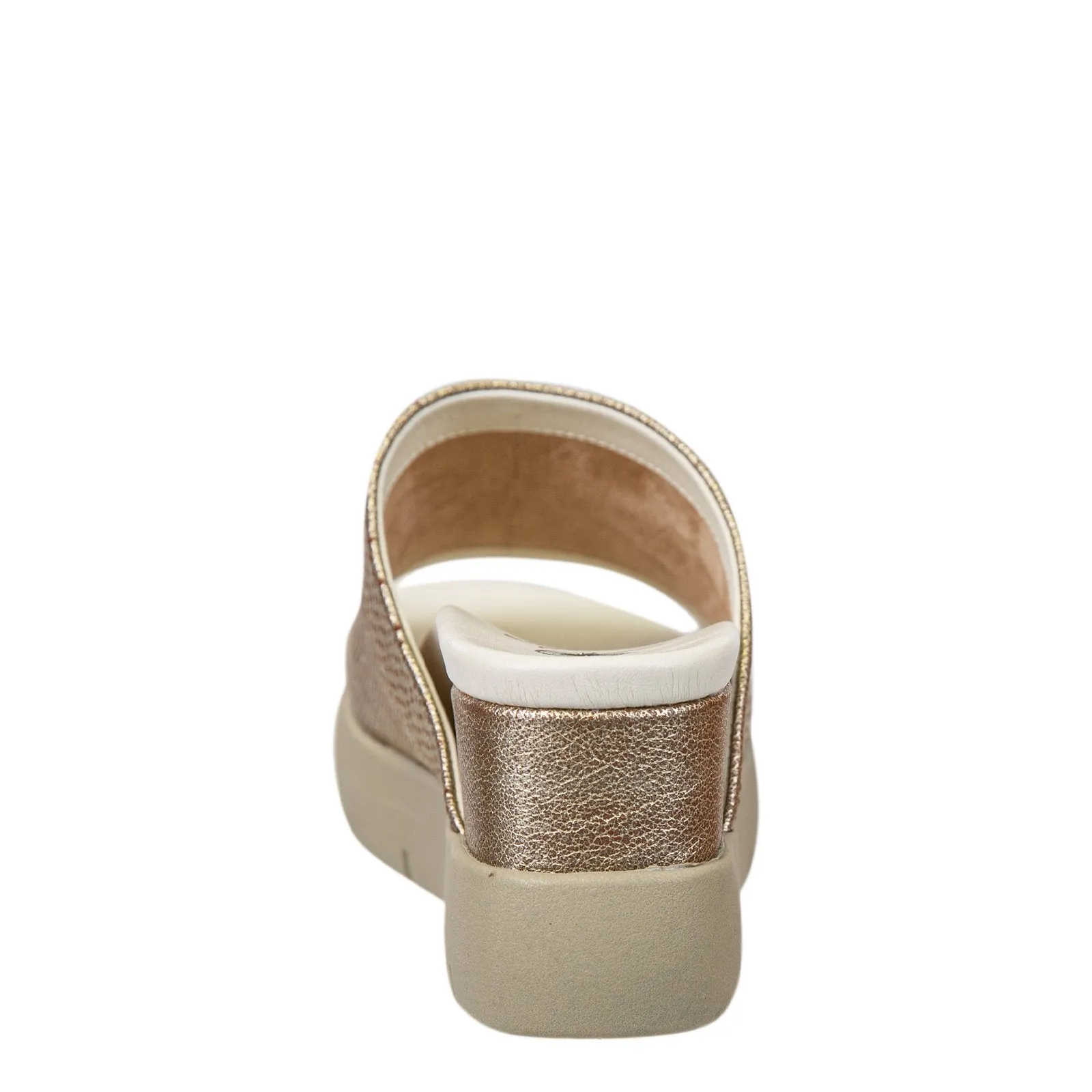 OTBT: NORM in GOLD Wedge Sandals