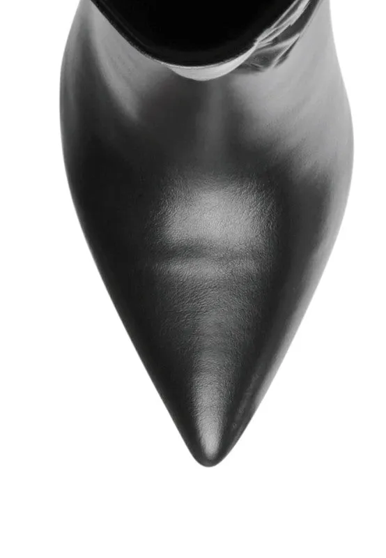 Paloma Pointed Toe Slouchy Knee High Boots
