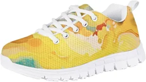 Pinupub Little & Big Kids Sneakers Lightweight Running Tennis Shoes Breathable Tennis Athletic Shoes