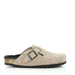 Plakton 101539 Beige Women's Clogs