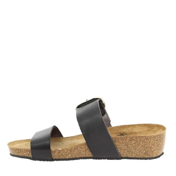 Plakton 243004 Grey Low Heel Wedges