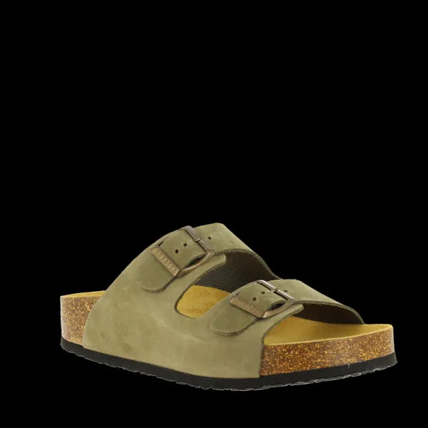 Plakton 340010 Khaki Two Strap Sandals