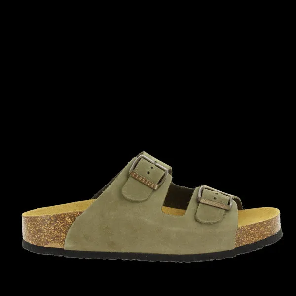 Plakton 340010 Khaki Two Strap Sandals