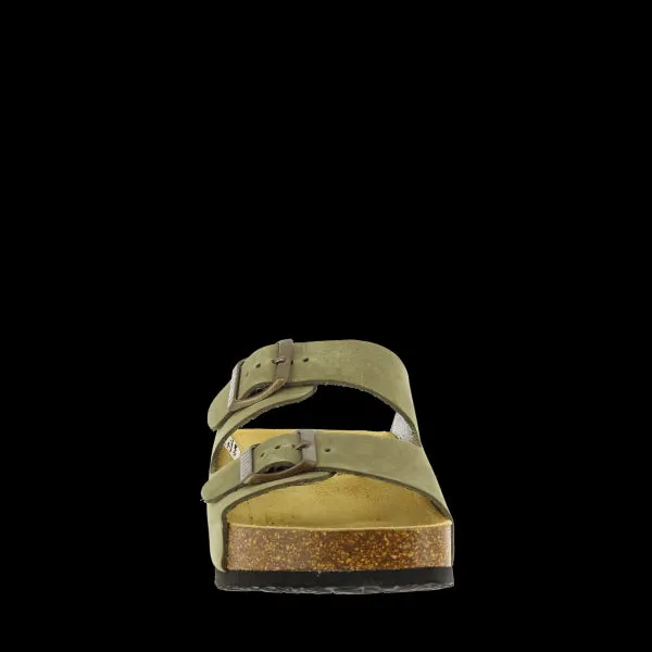 Plakton 340010 Khaki Two Strap Sandals