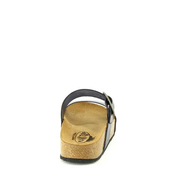 Plakton 343004 Navy Two Strap Sandals