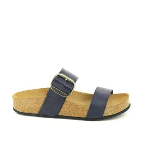 Plakton 343004 Navy Two Strap Sandals