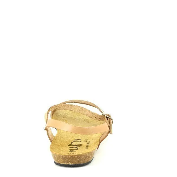 Plakton 575080 Beige Slingback Sandals
