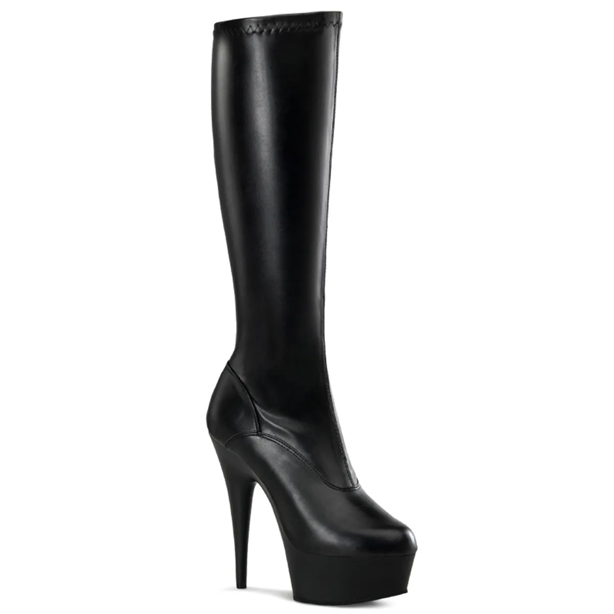 Platform Knee Boot with 6-inch Heel DELIGHT-2000
