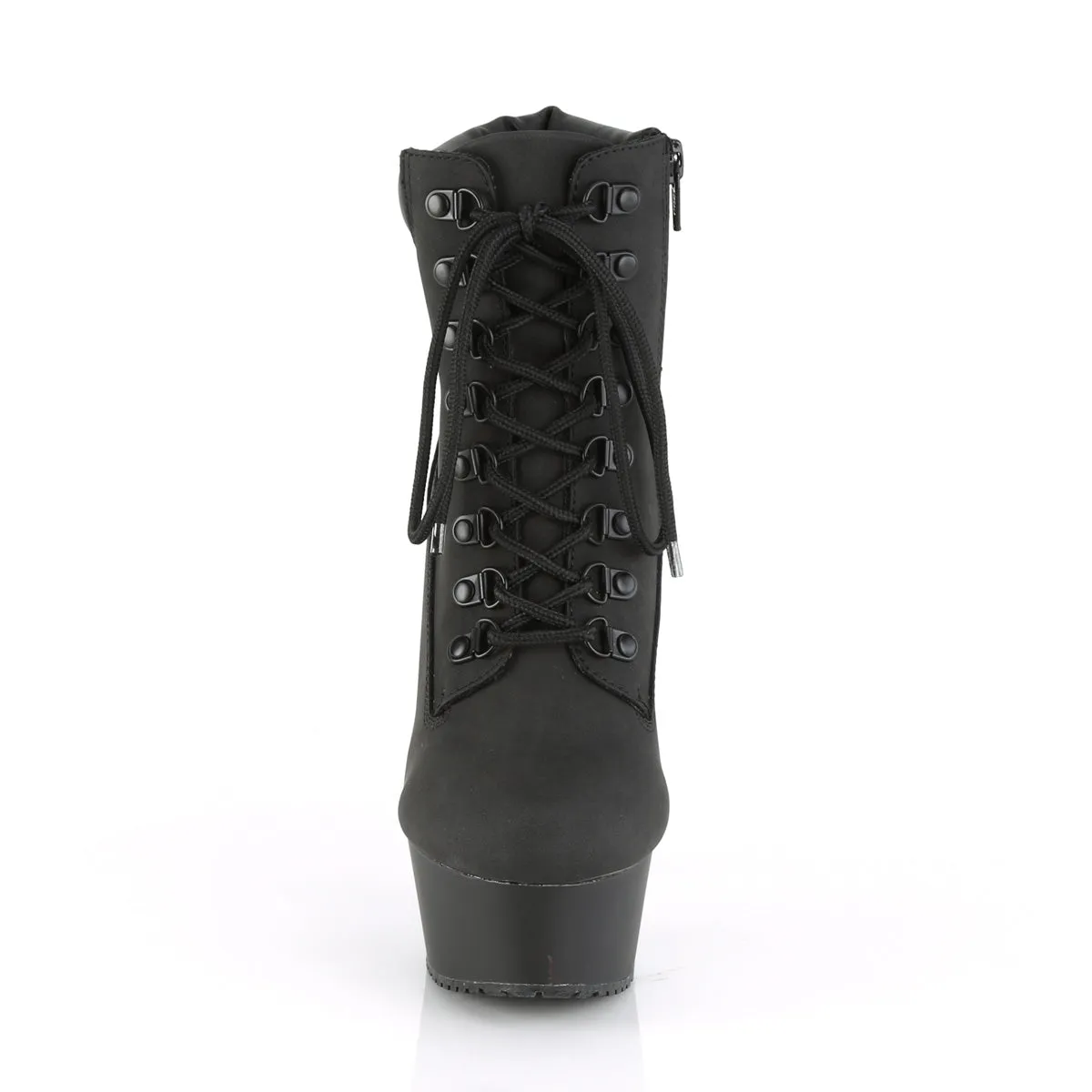 Platform Lace-up Boot 6-Inch Heel DELIGHT-600TL-02