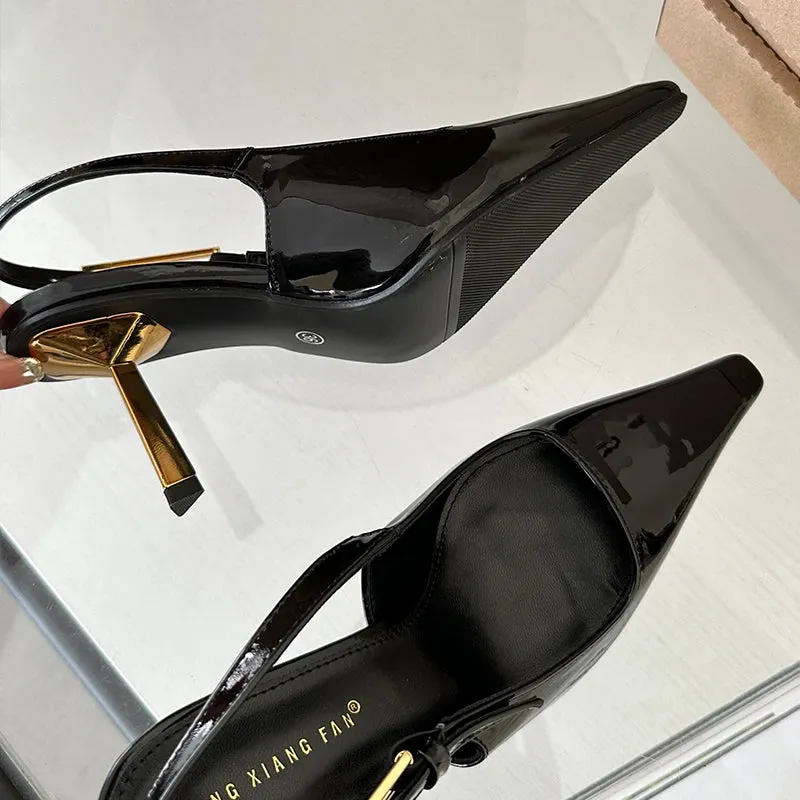 Pointed Toe Sling backs Pump Shoes