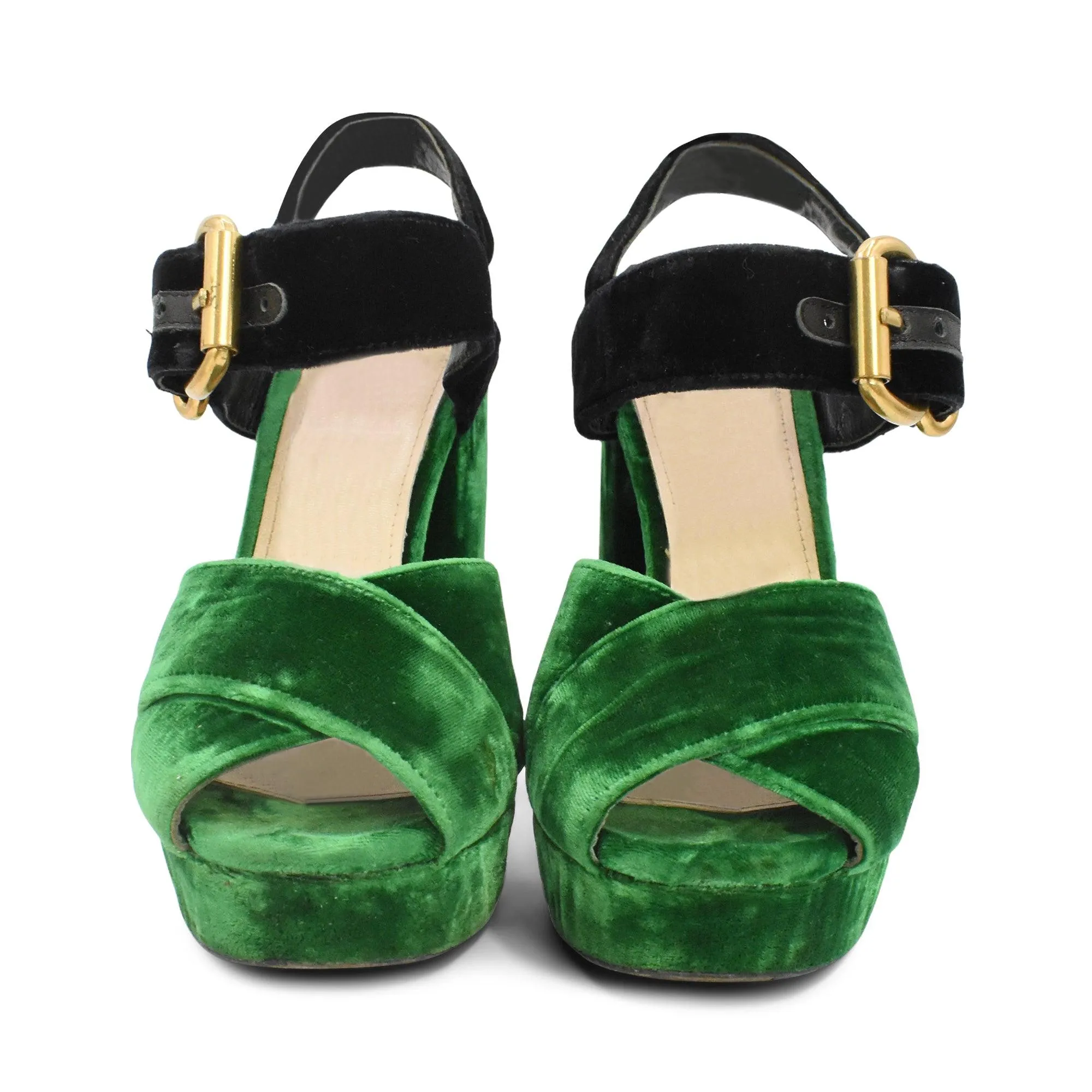 Prada Chunky Heels - Women's 37