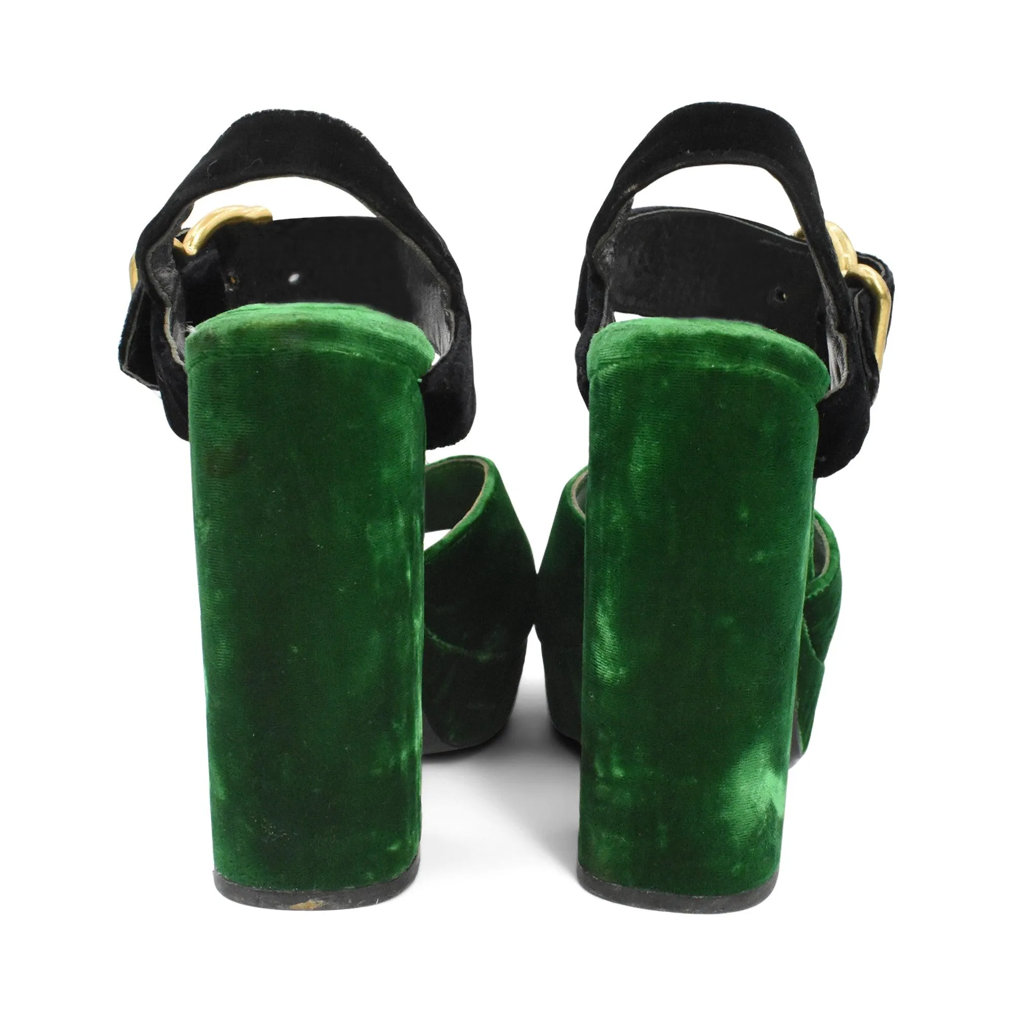 Prada Chunky Heels - Women's 37