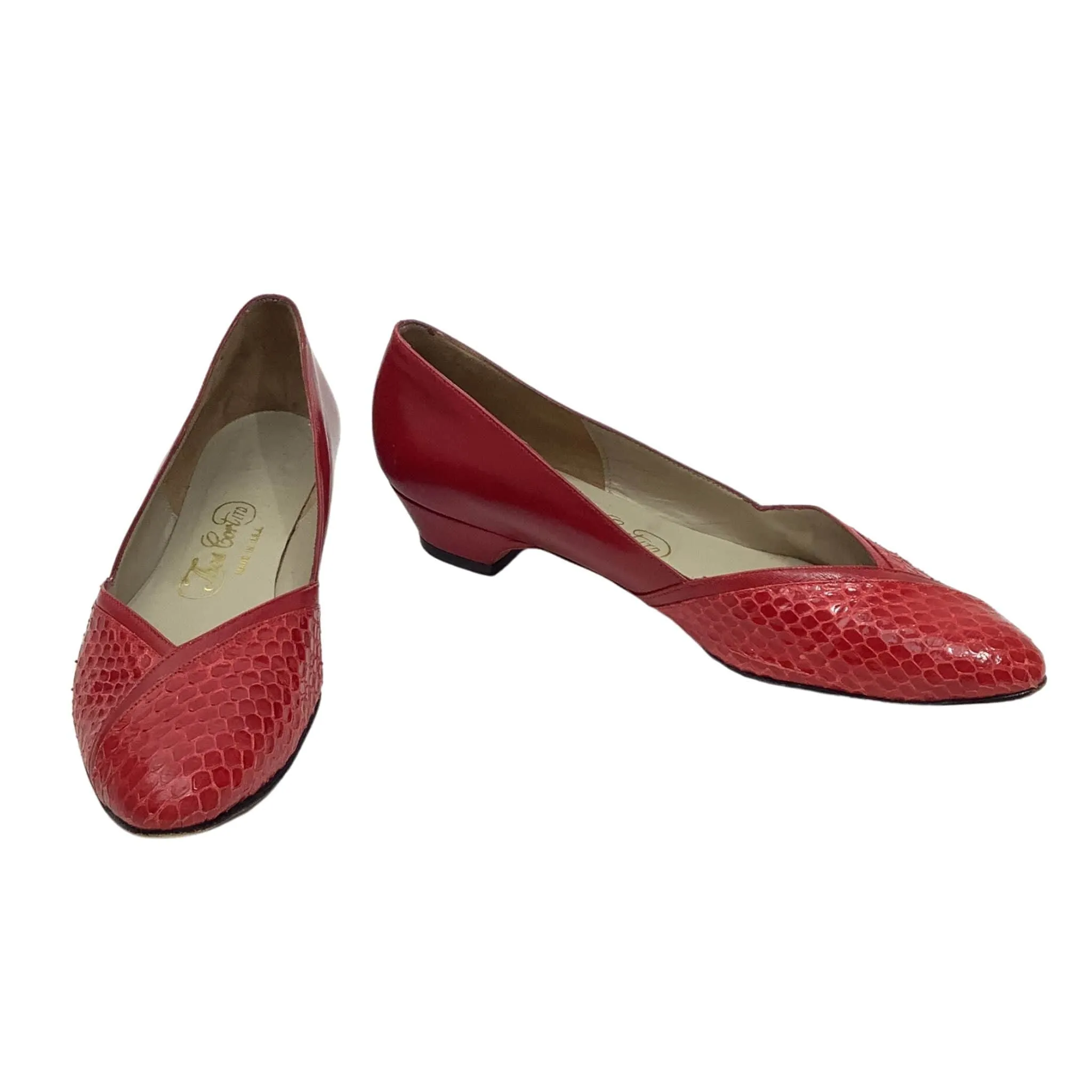 Red Leather Shoes