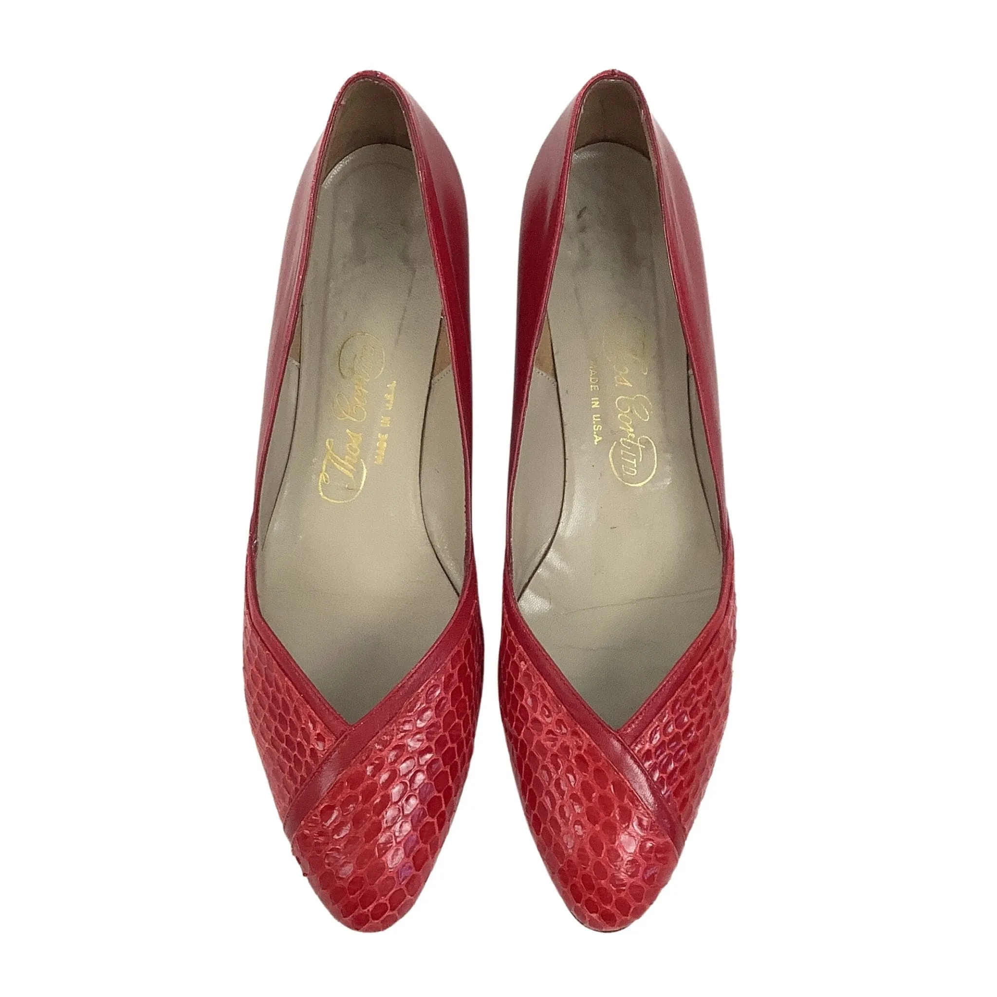Red Leather Shoes