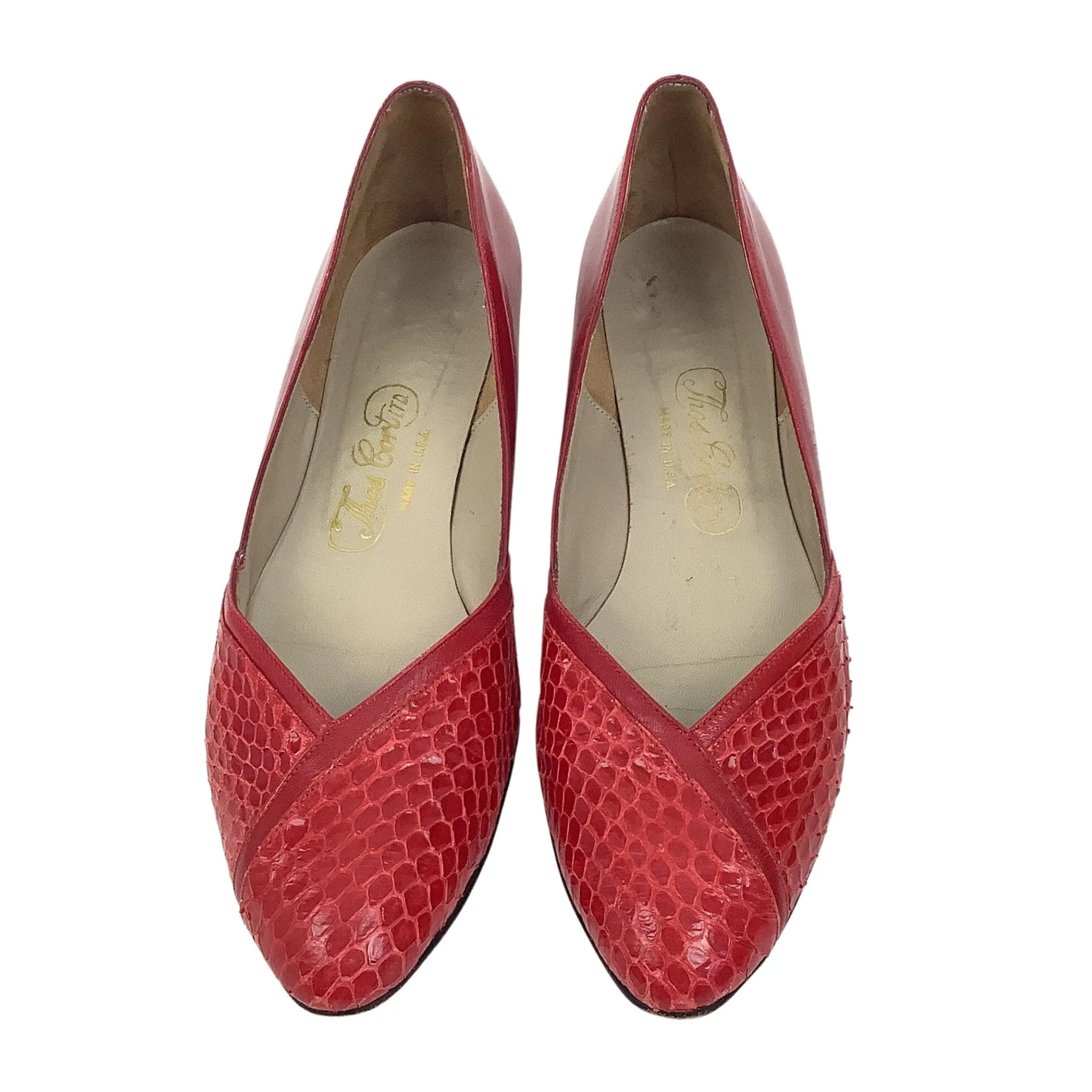 Red Leather Shoes