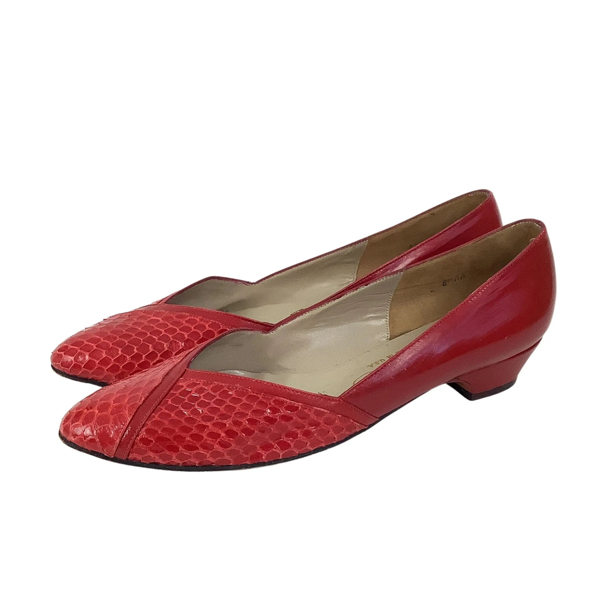 Red Leather Shoes